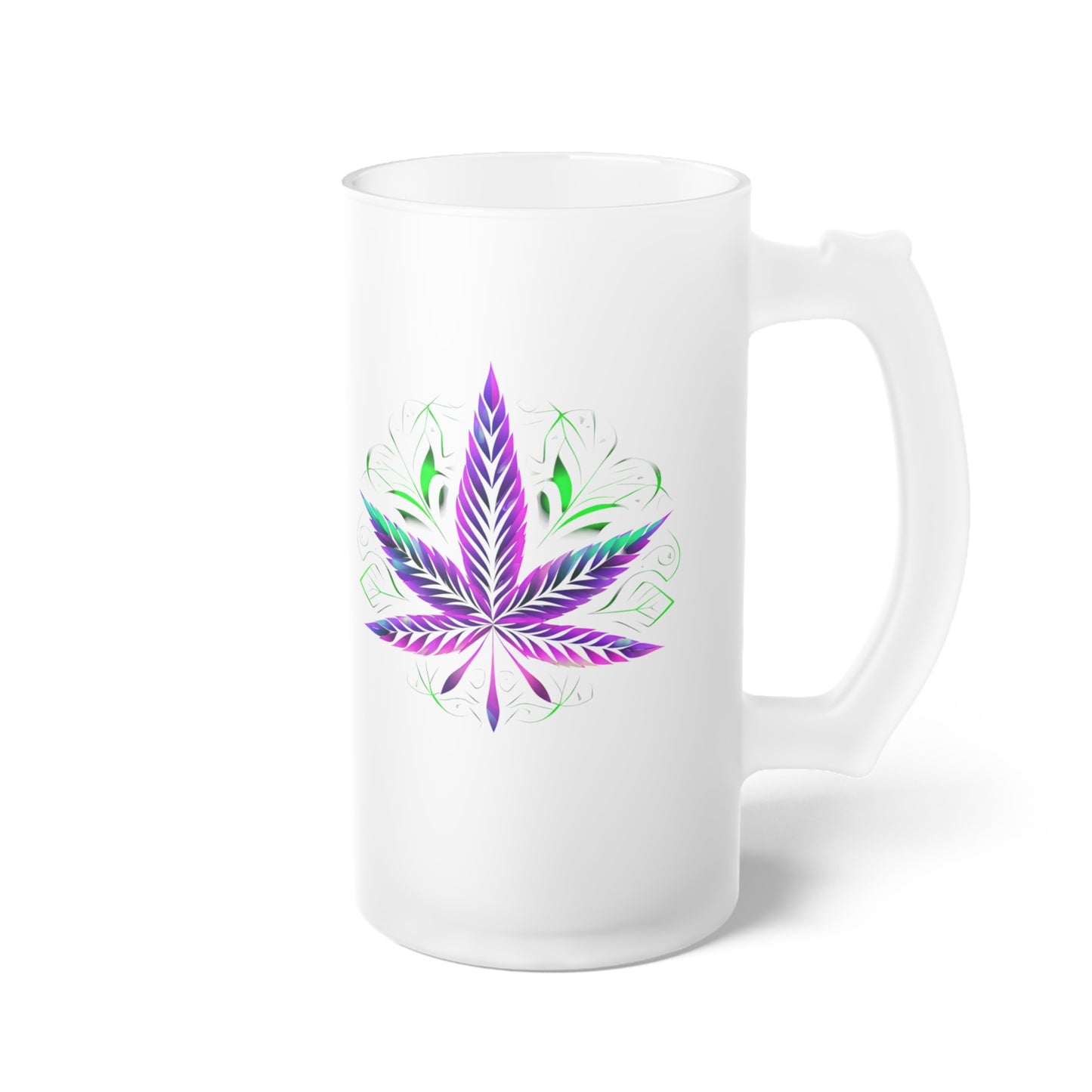 Frosted Glass Beer Mug