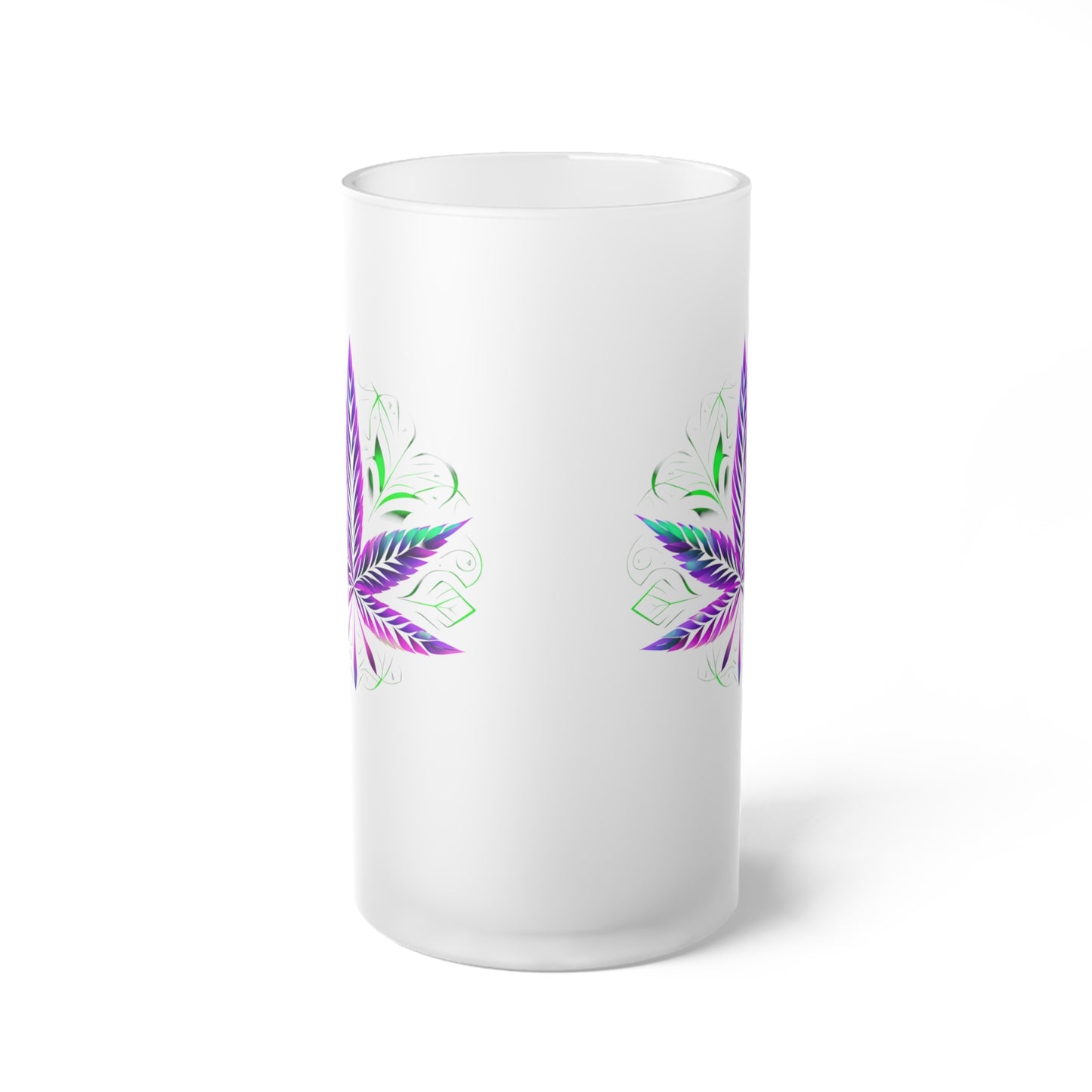 Frosted Glass Beer Mug