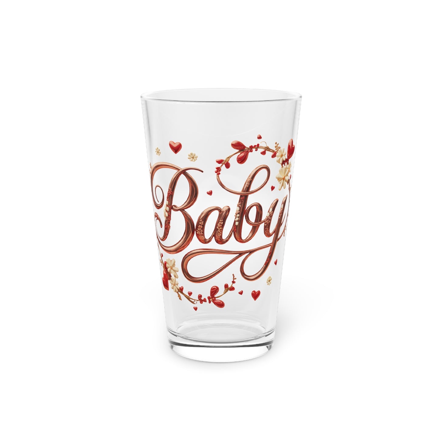 Baby Pint Glass - 16oz | Perfect for Baby Showers & Celebrations