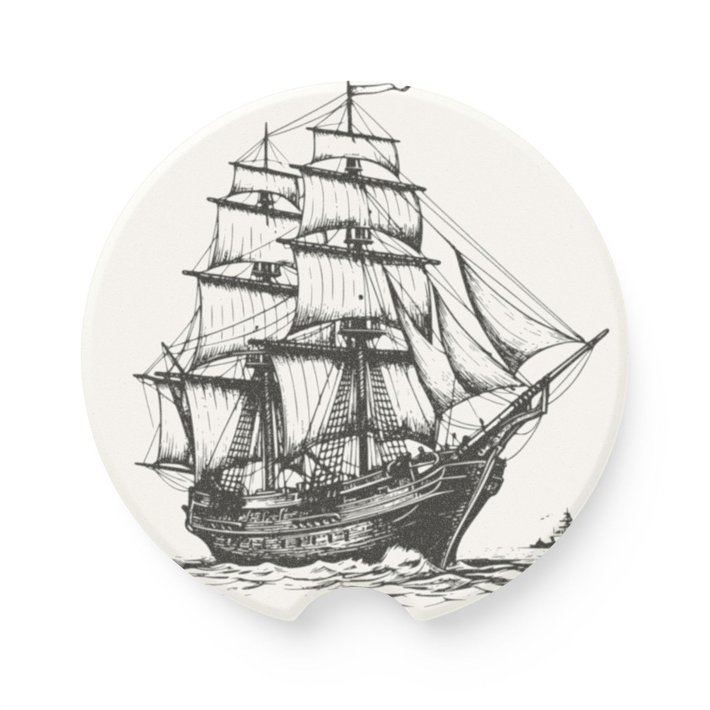 Soapstone Car Coaster