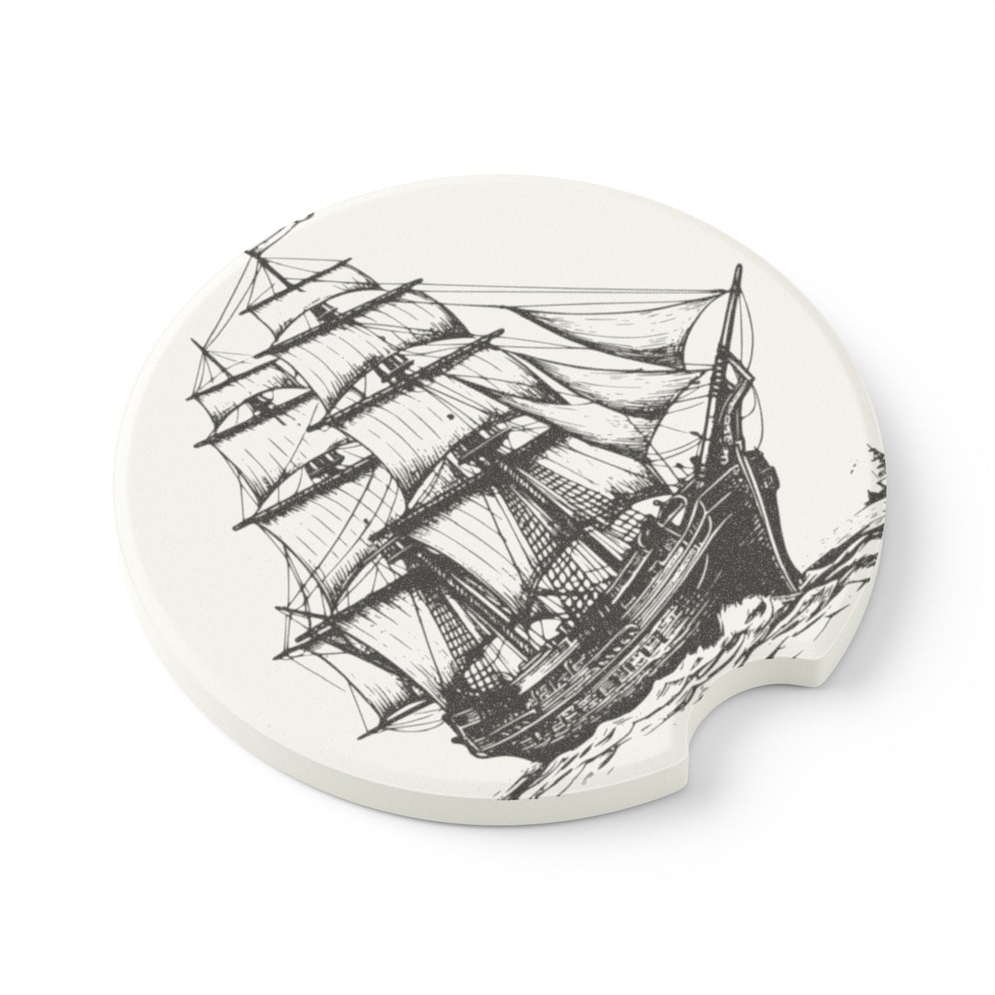 Soapstone Car Coaster