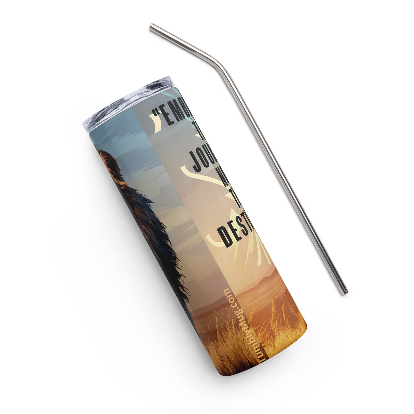 Stainless Steel Tumbler - Lion