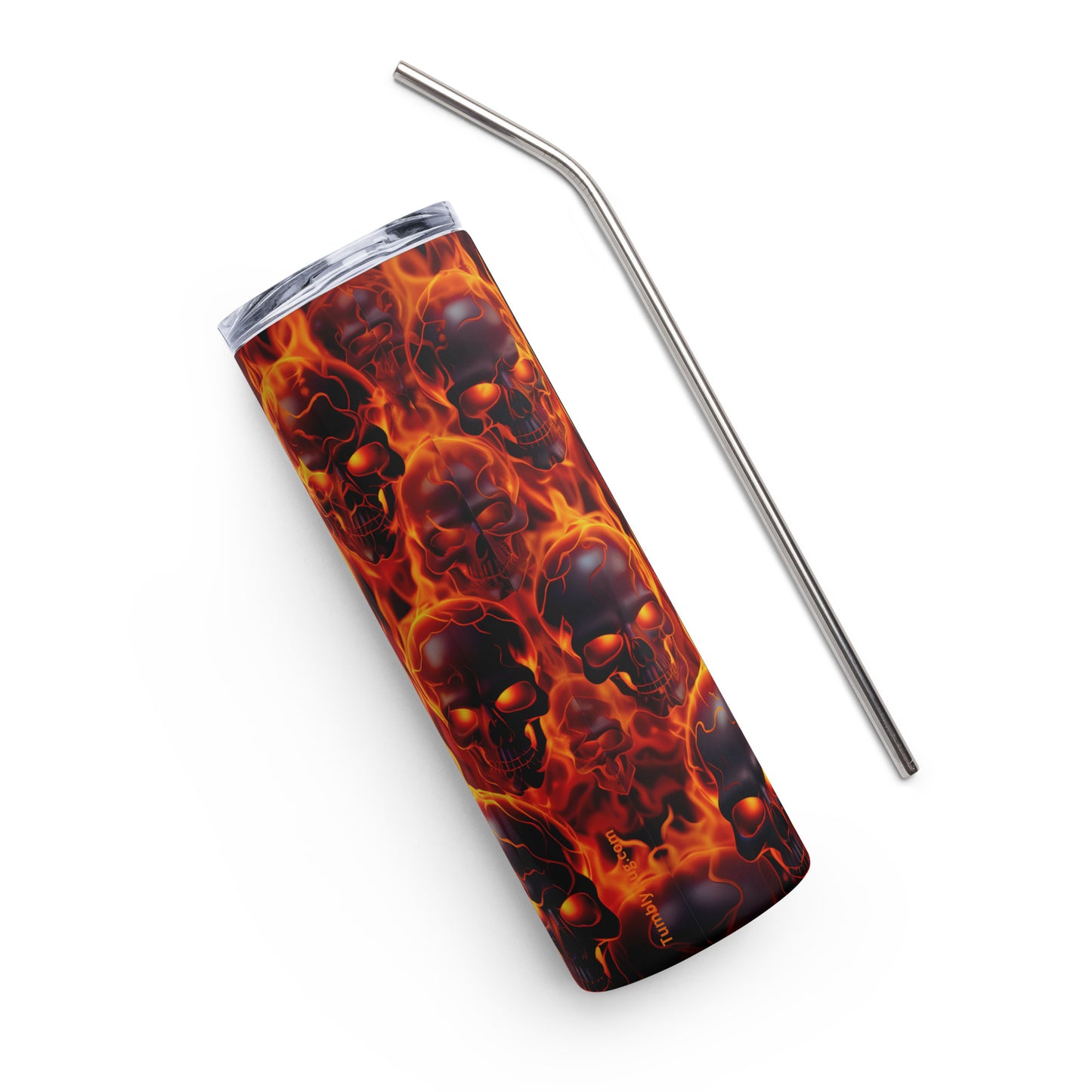 Stainless Steel Tumbler - Skull