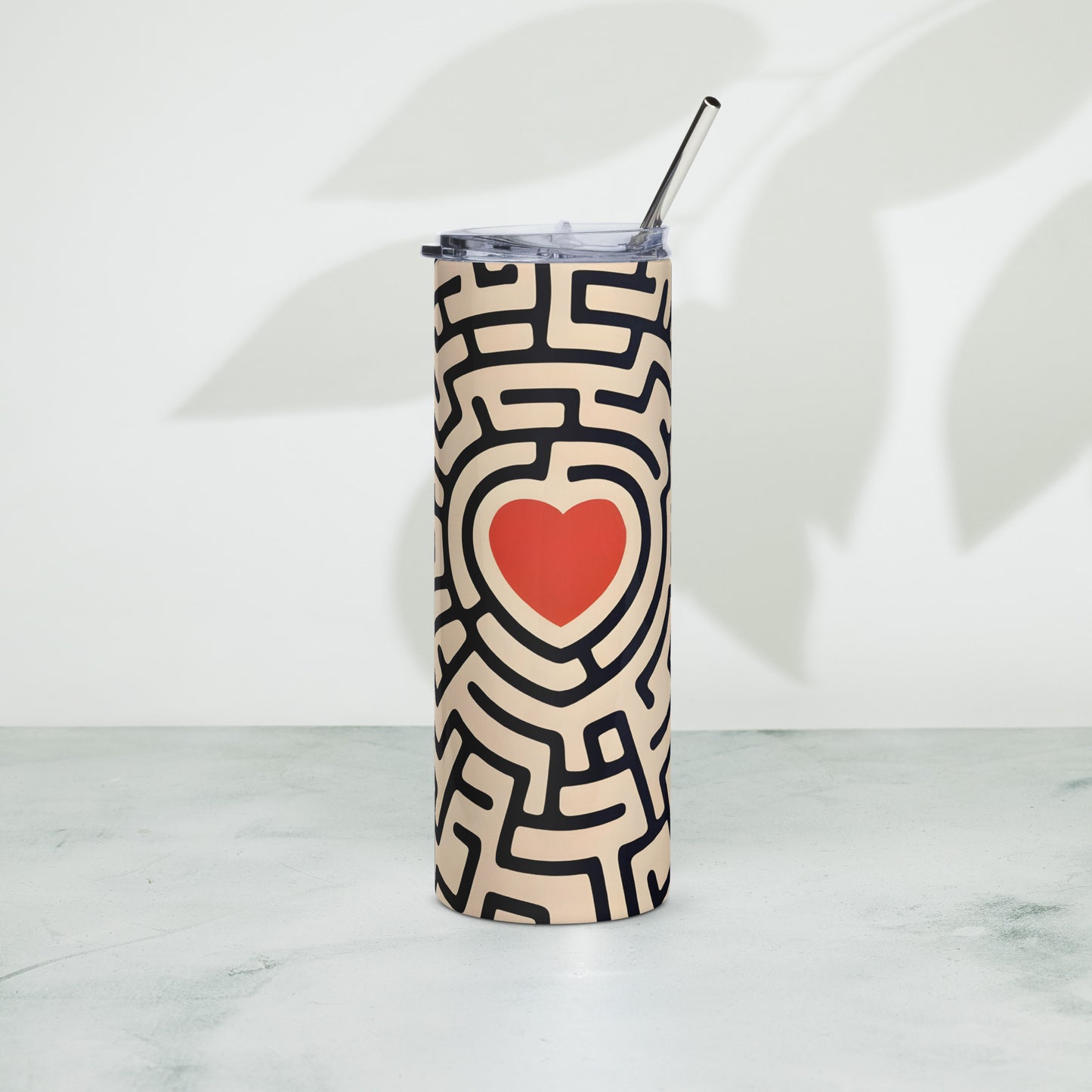 Stainless Steel Tumbler - Love's a Maze