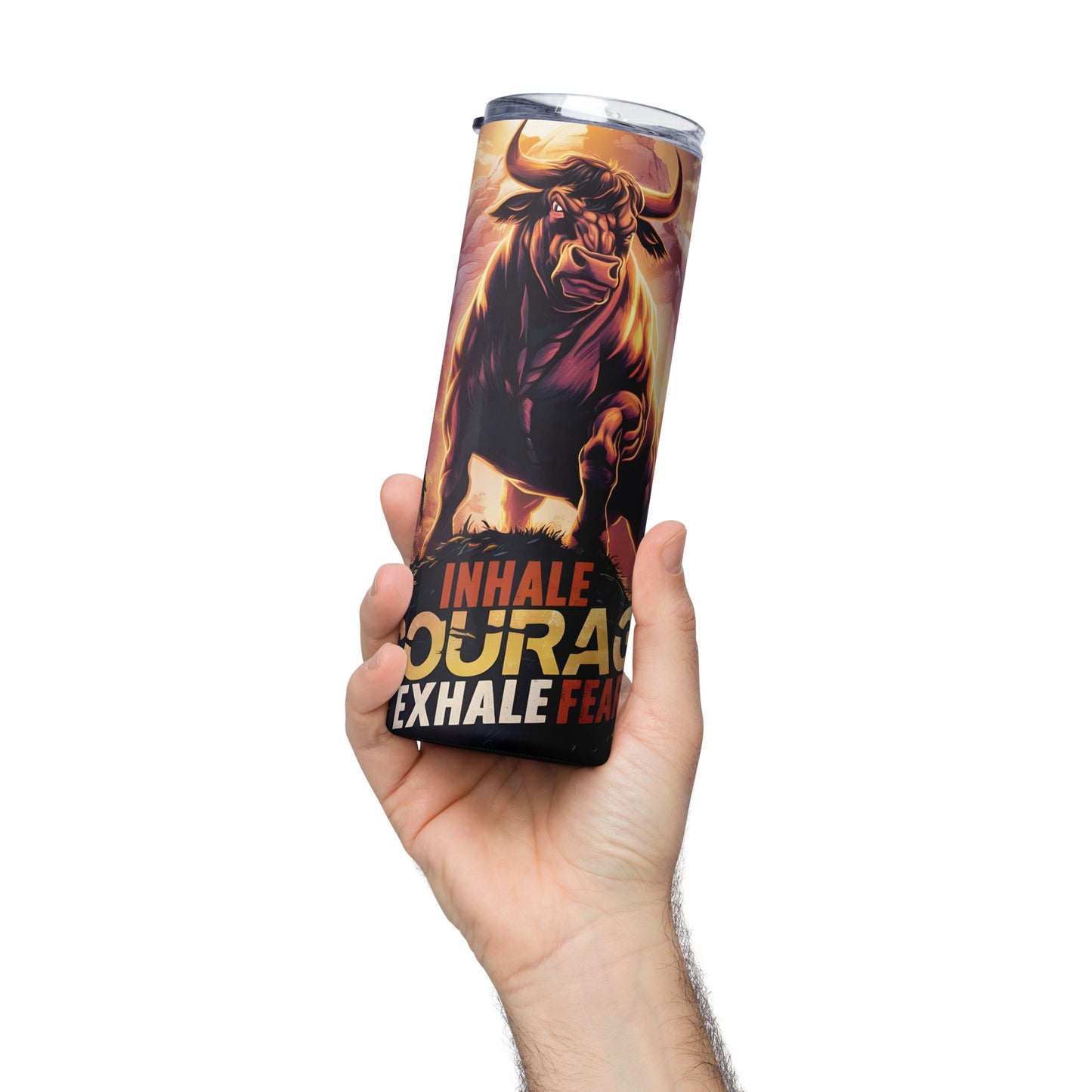 Stainless Steel Tumbler - Courage