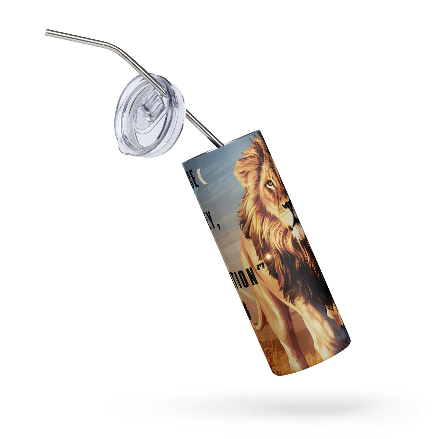 Stainless Steel Tumbler - Lion