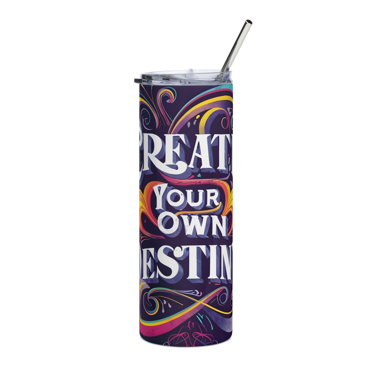 Stainless Steel Tumbler - Create Destiny