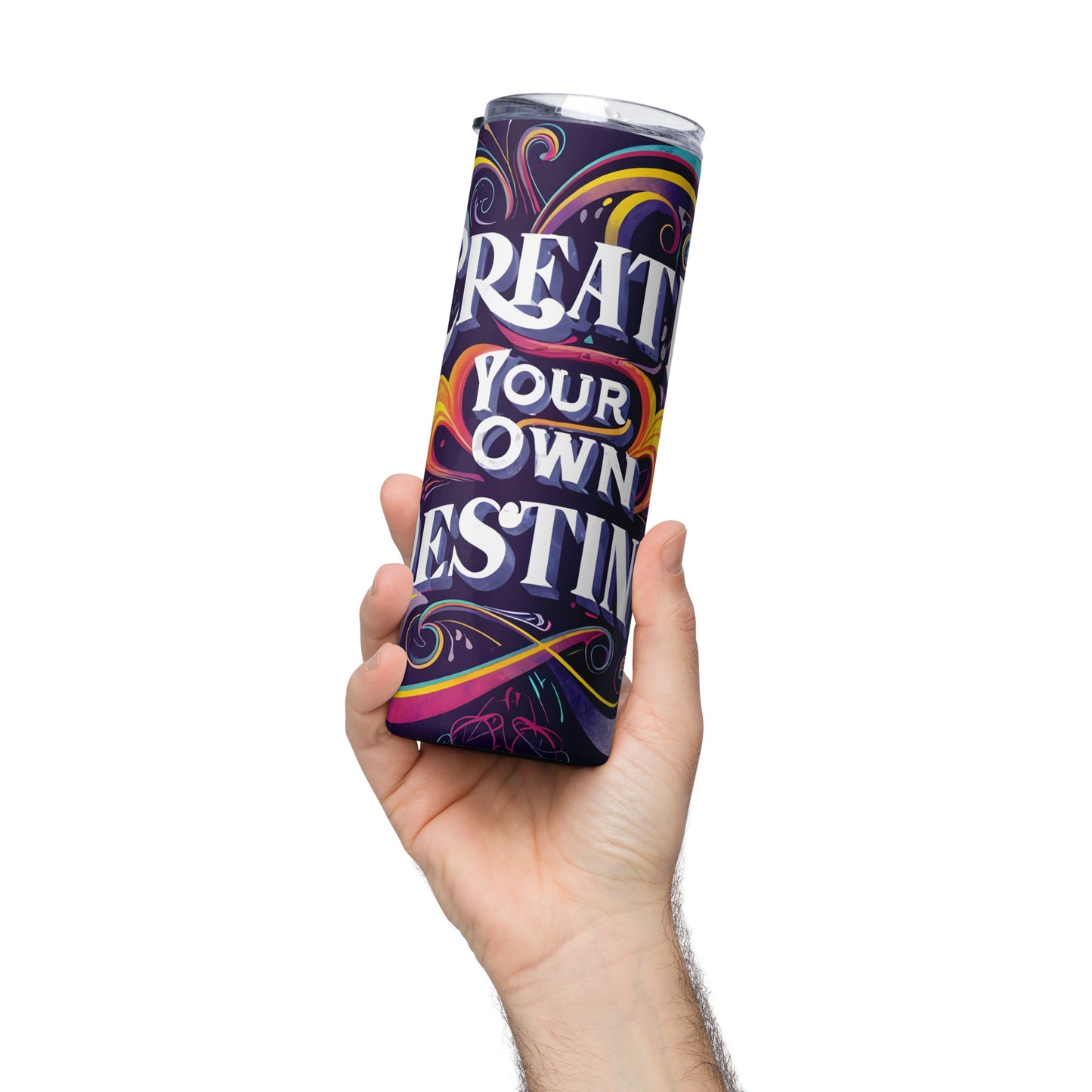 Stainless Steel Tumbler - Create Destiny