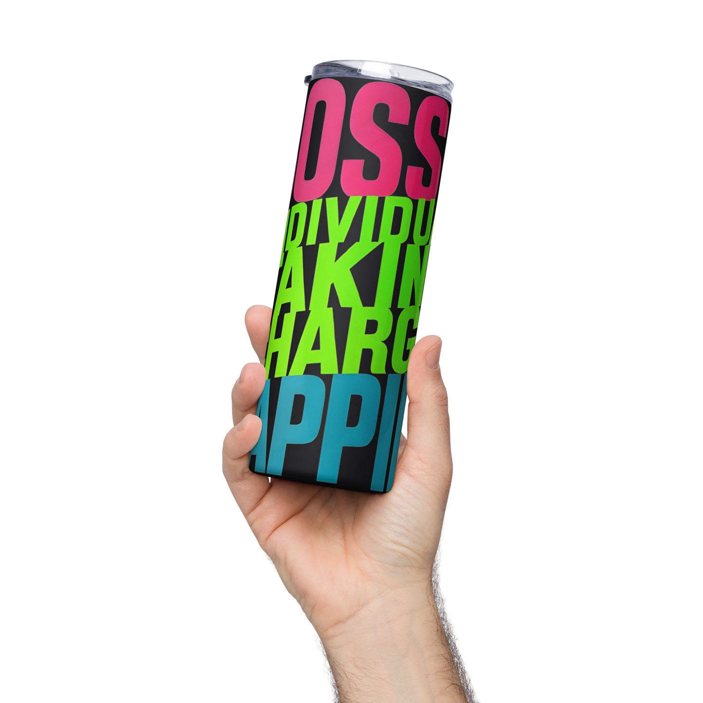 Stainless Steel Tumbler - Bossy