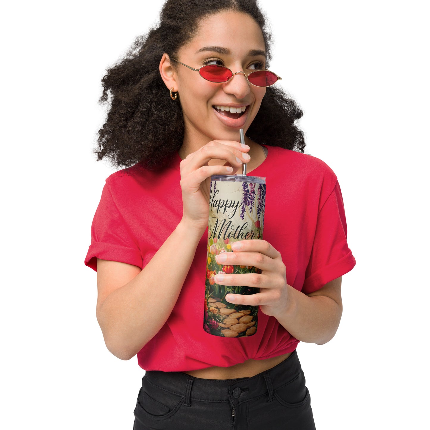 Stainless Steel Tumbler - Mom Day #1