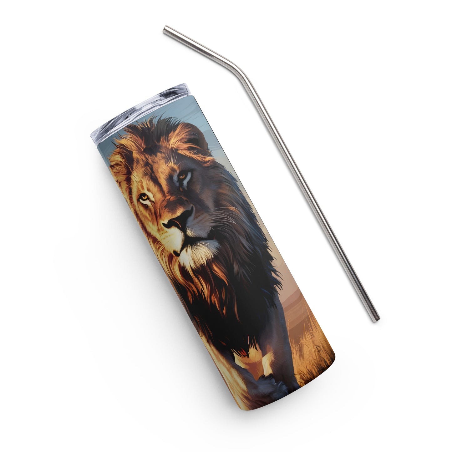 Stainless Steel Tumbler - Lion