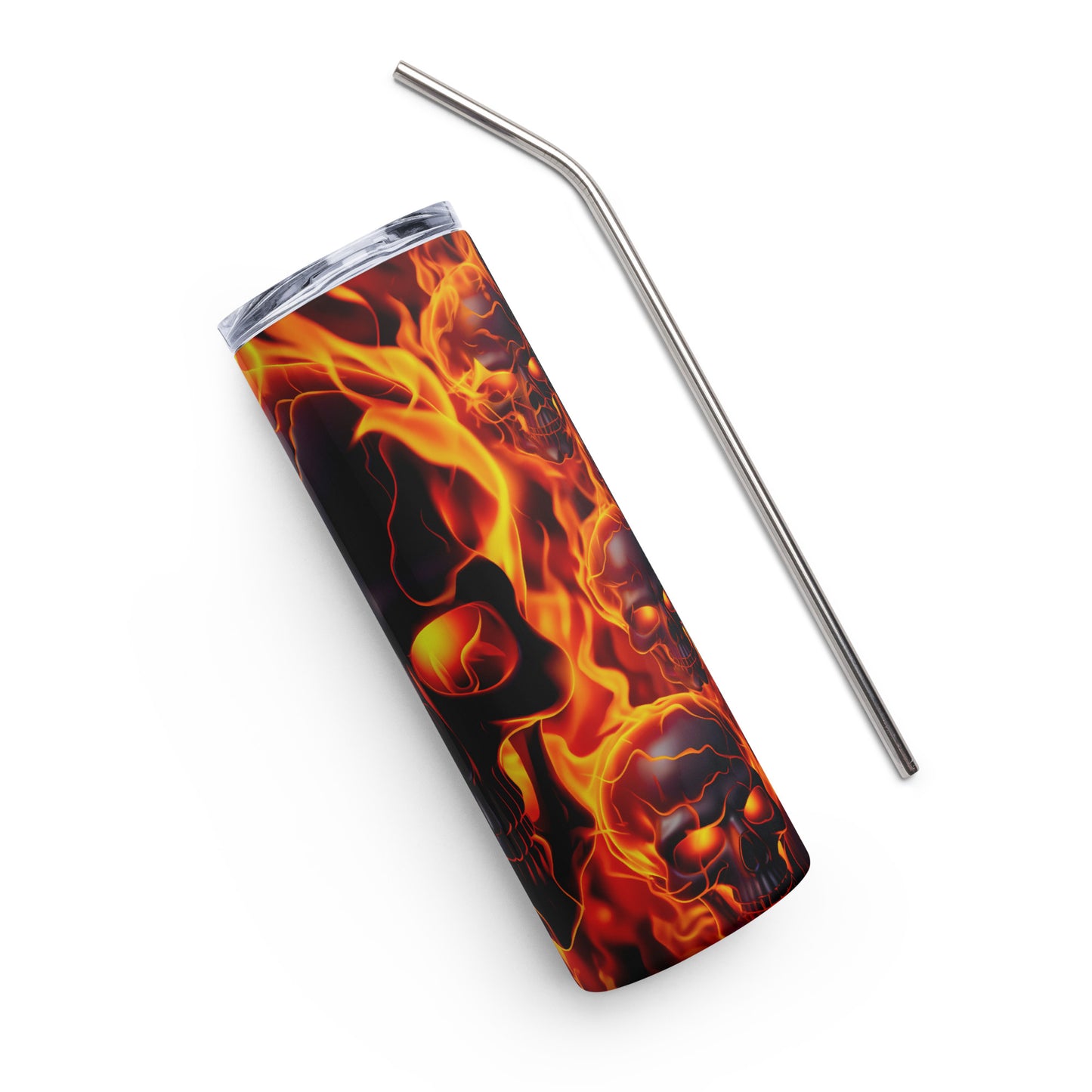 Stainless Steel Tumbler - Skull