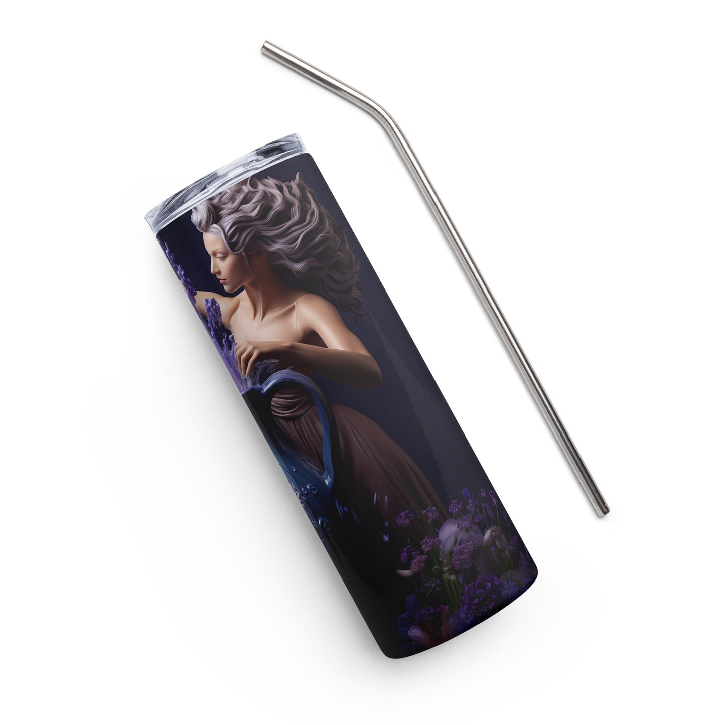 Stainless steel tumbler - Aquarius #1