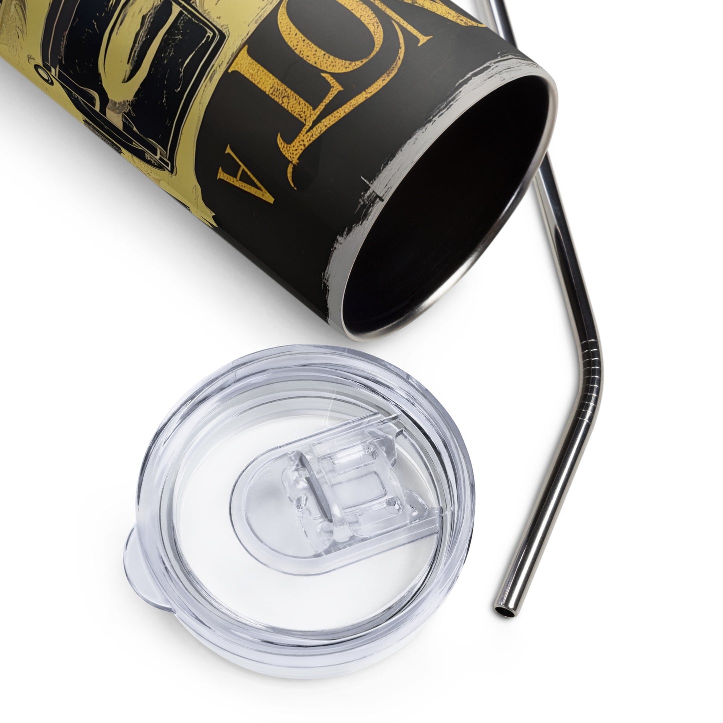 Stainless Steel Tumbler - Gun Girl