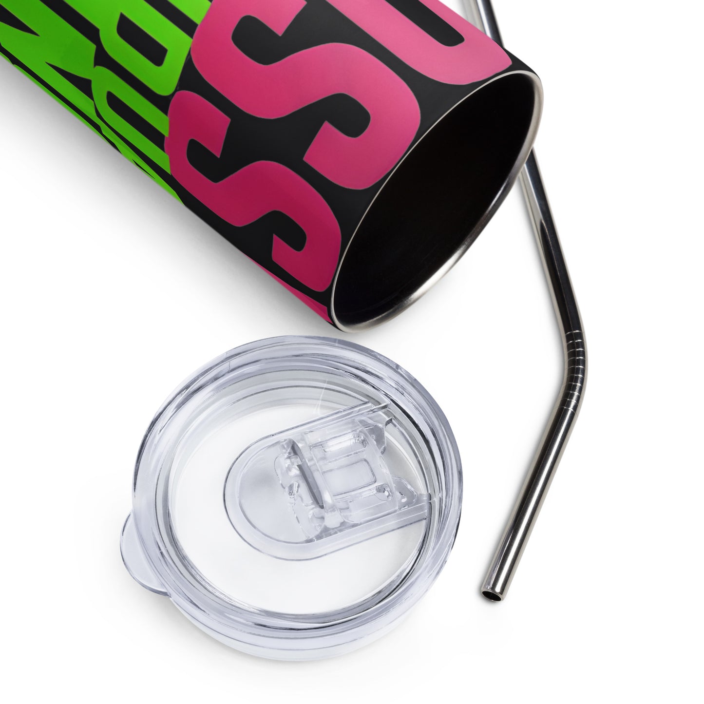 Stainless Steel Tumbler - Bossy