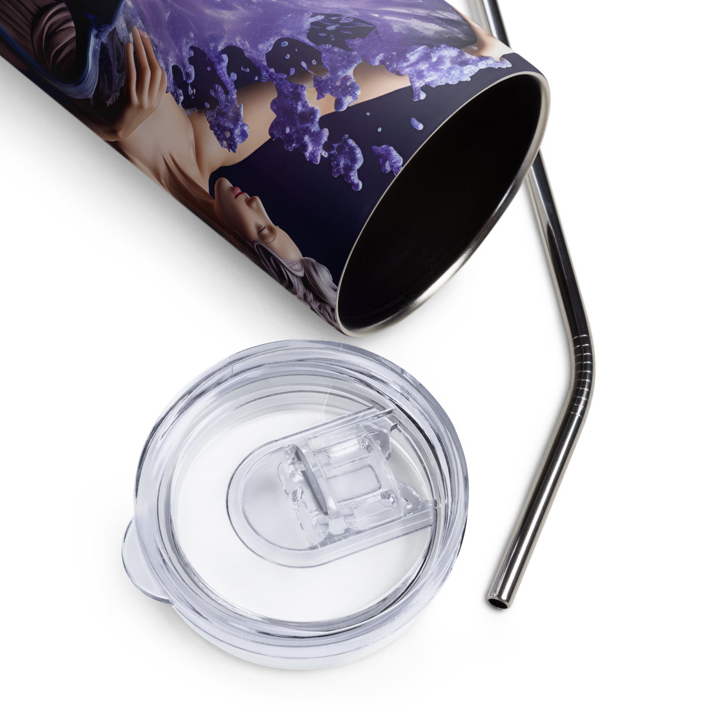 Stainless steel tumbler - Aquarius #1