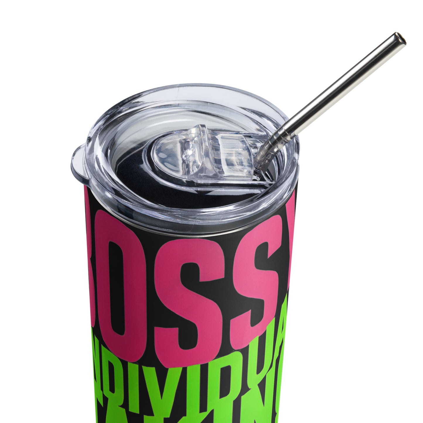 Stainless Steel Tumbler - Bossy