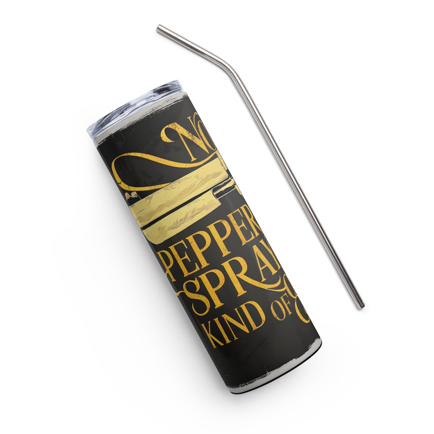 Stainless Steel Tumbler - Gun Girl