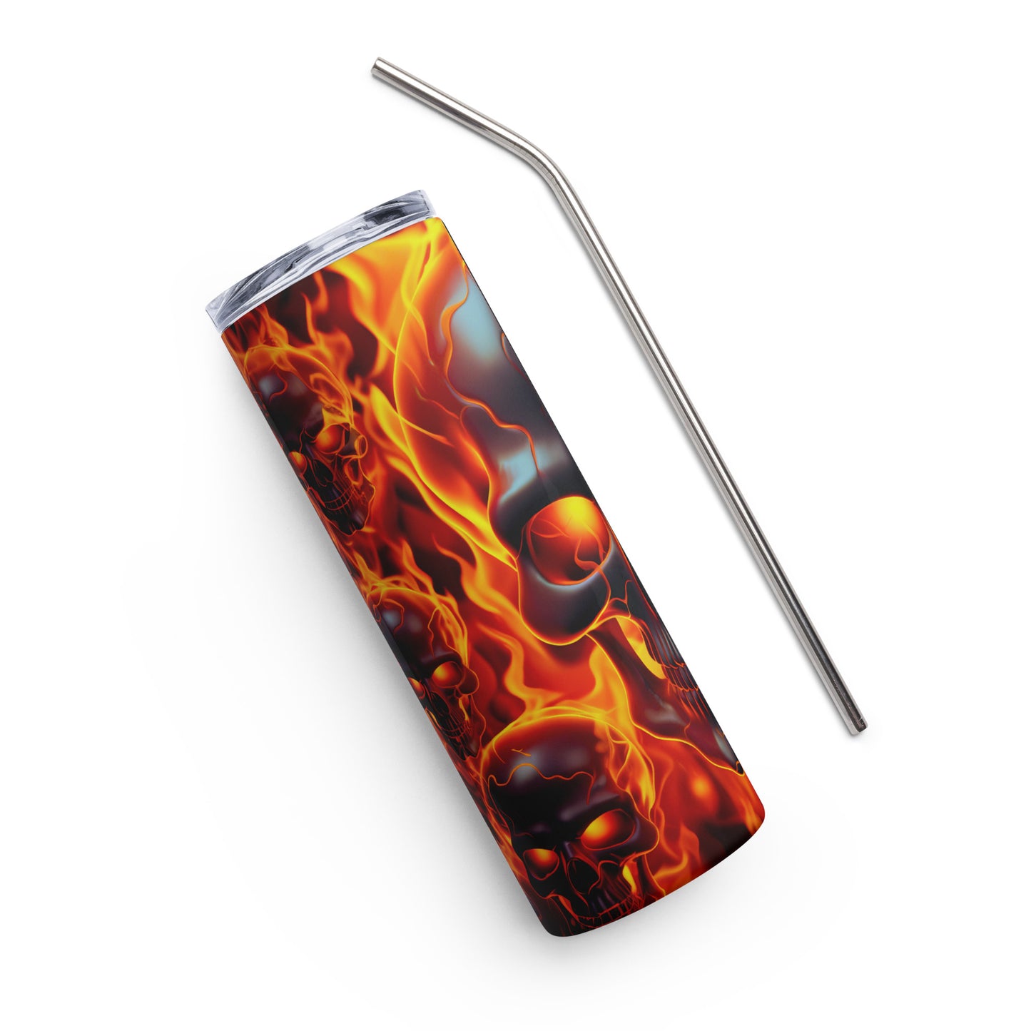Stainless Steel Tumbler - Skull