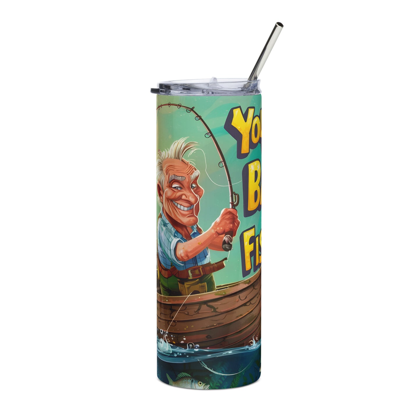 Stainless Steel Tumbler - Bet Yer Bass