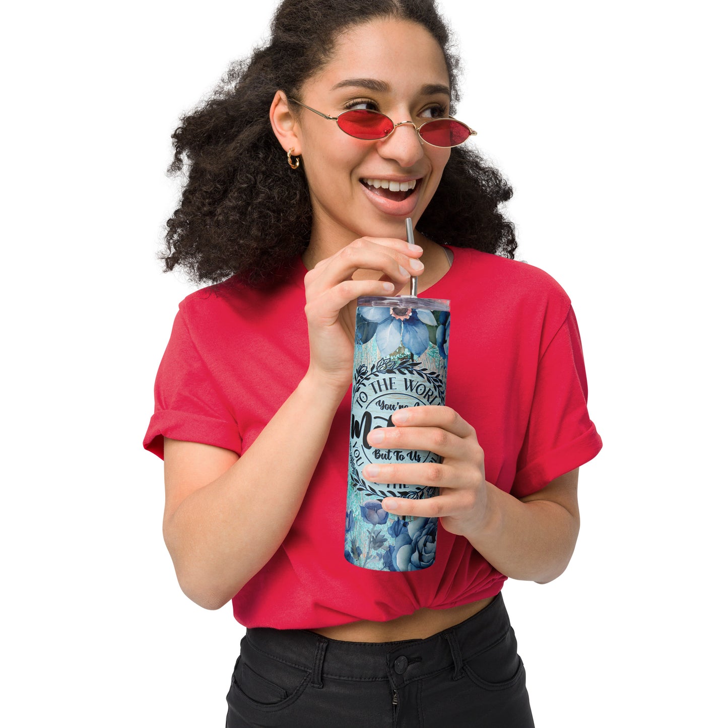 Stainless Steel Tumbler - Mom #4