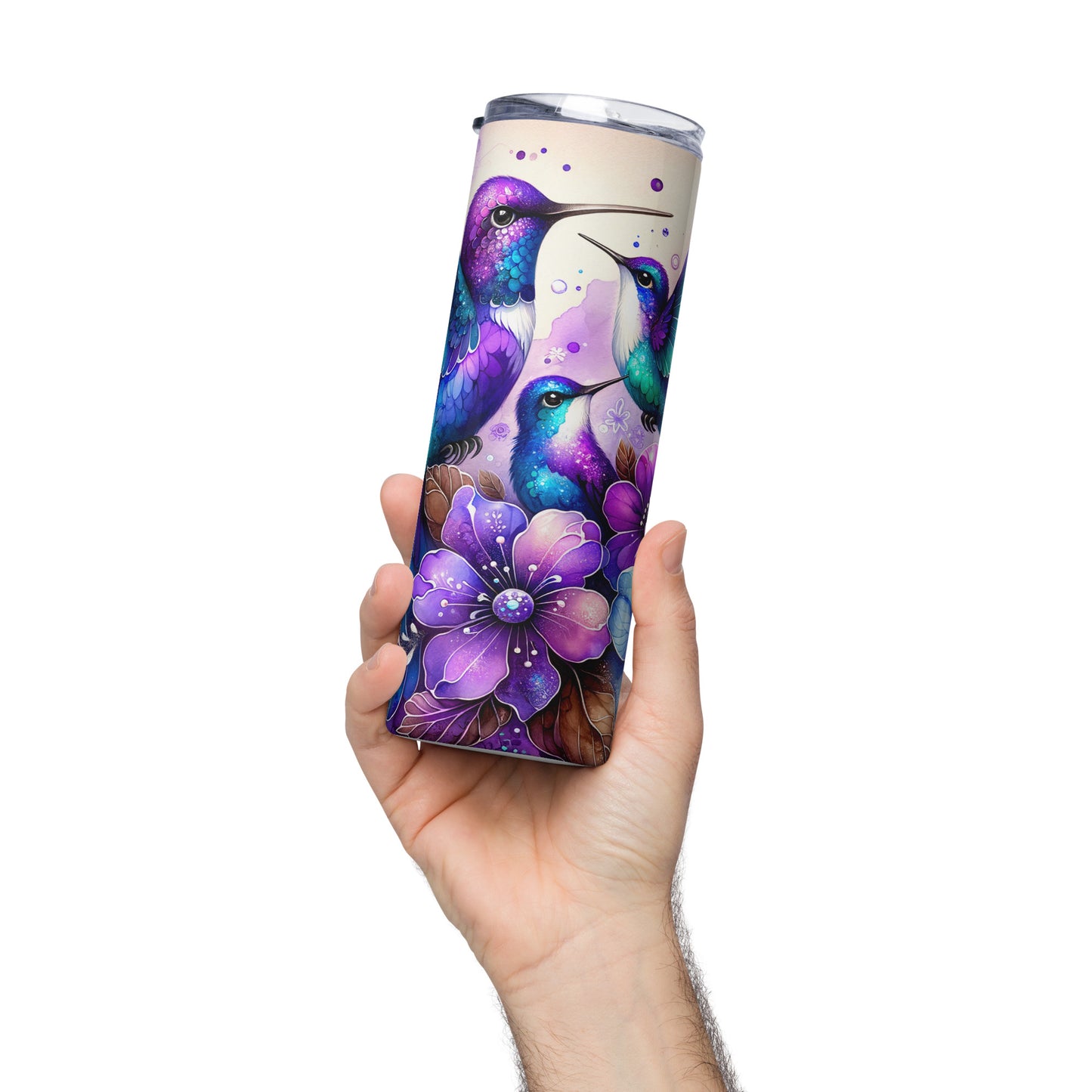 Stainless Steel Tumbler - Hummingbird