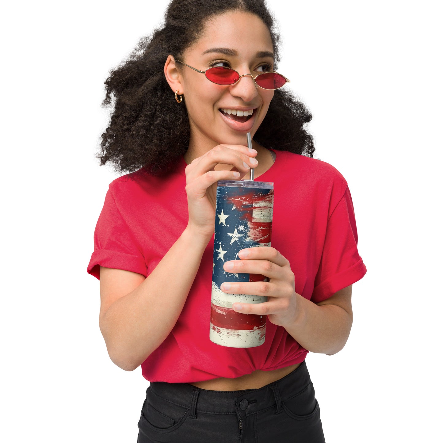 Stainless Steel Tumbler - Patriotic #1