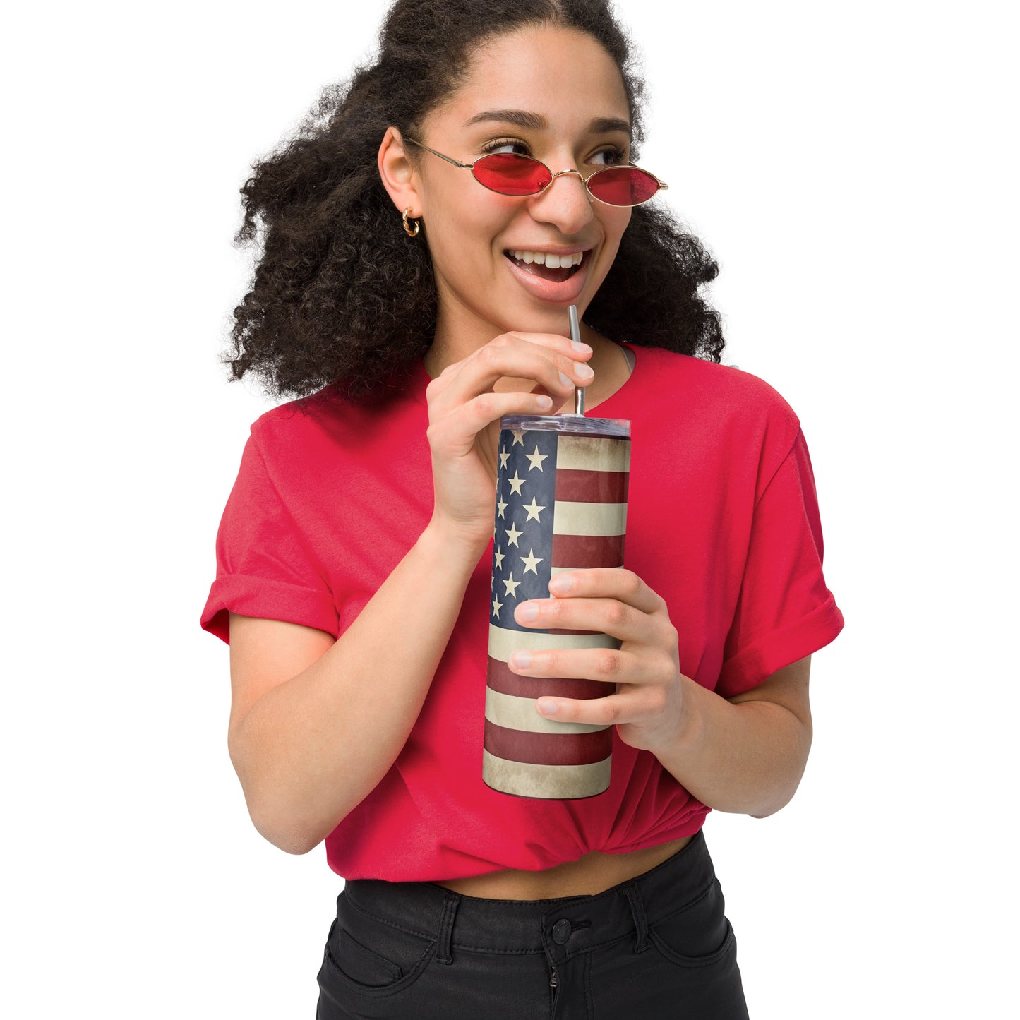 Stainless Steel Tumbler - Patriotic #7