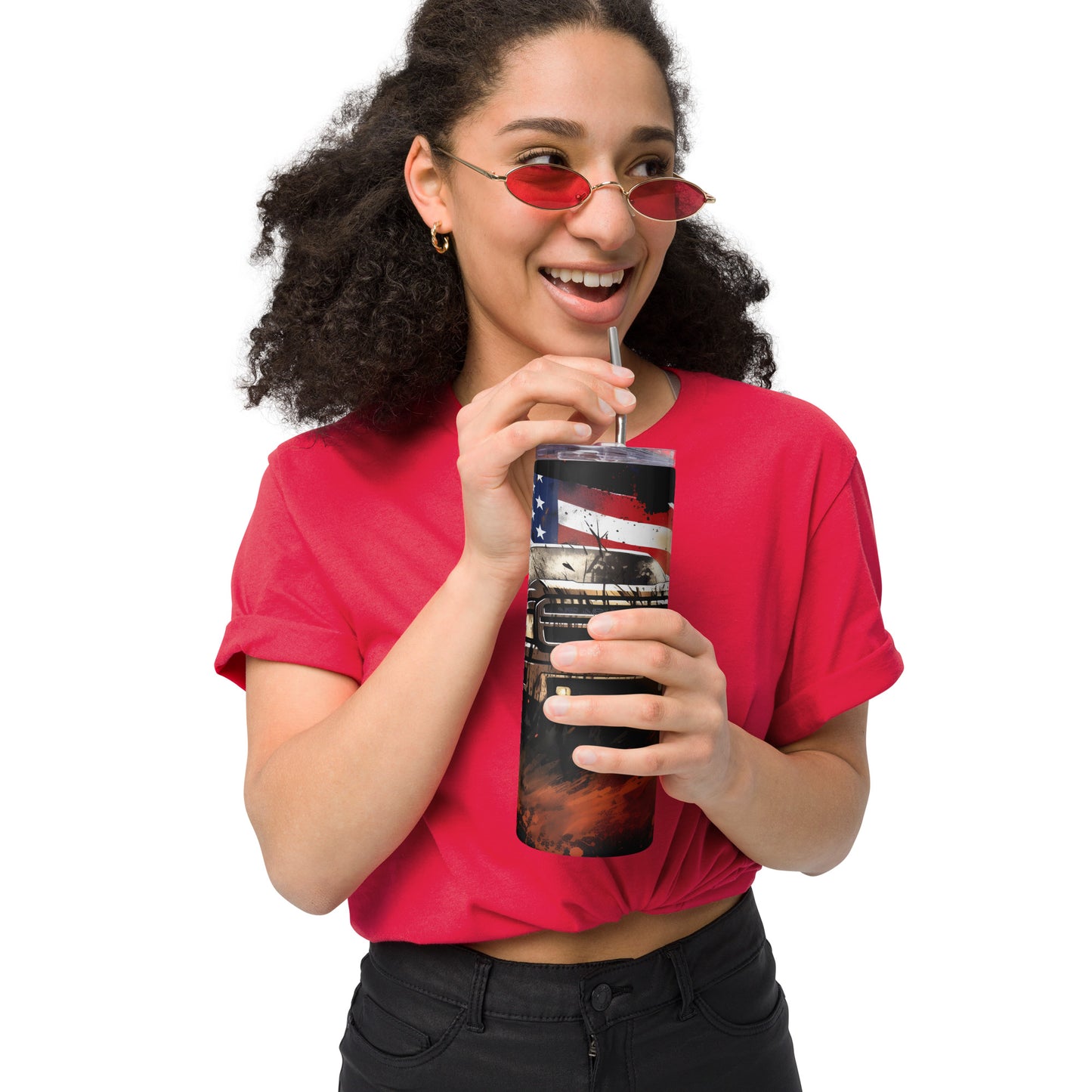 Stainless Steel Tumbler - Patriotic #18