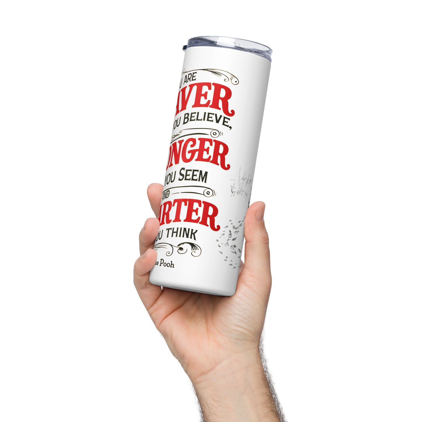 Stainless Steel Tumbler - Pooh #1