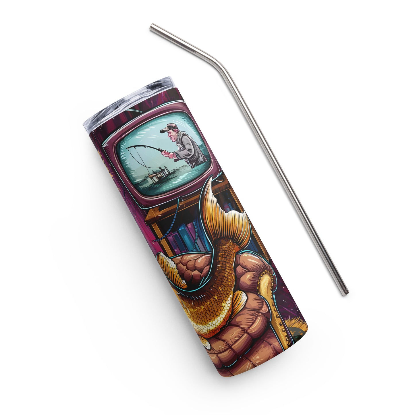 Stainless Steel Tumbler - Walleye Champion