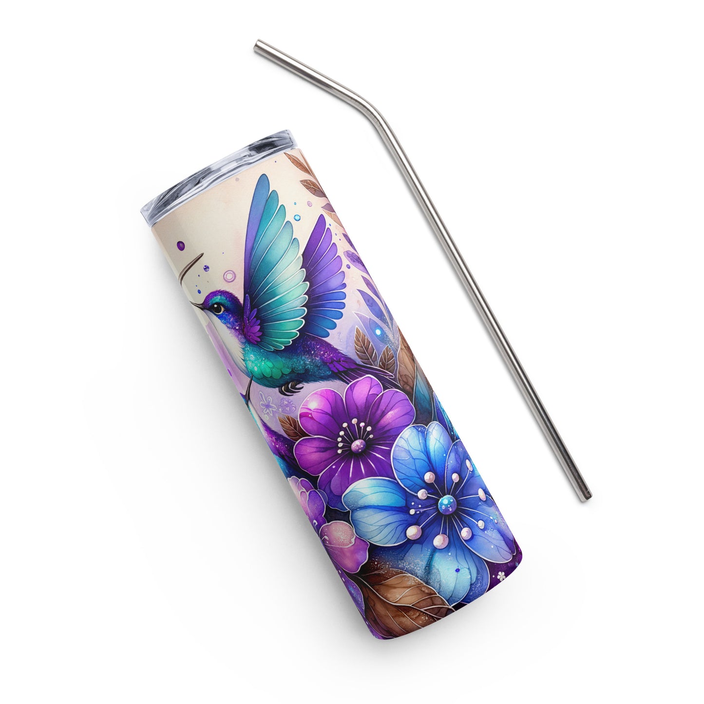 Stainless Steel Tumbler - Hummingbird