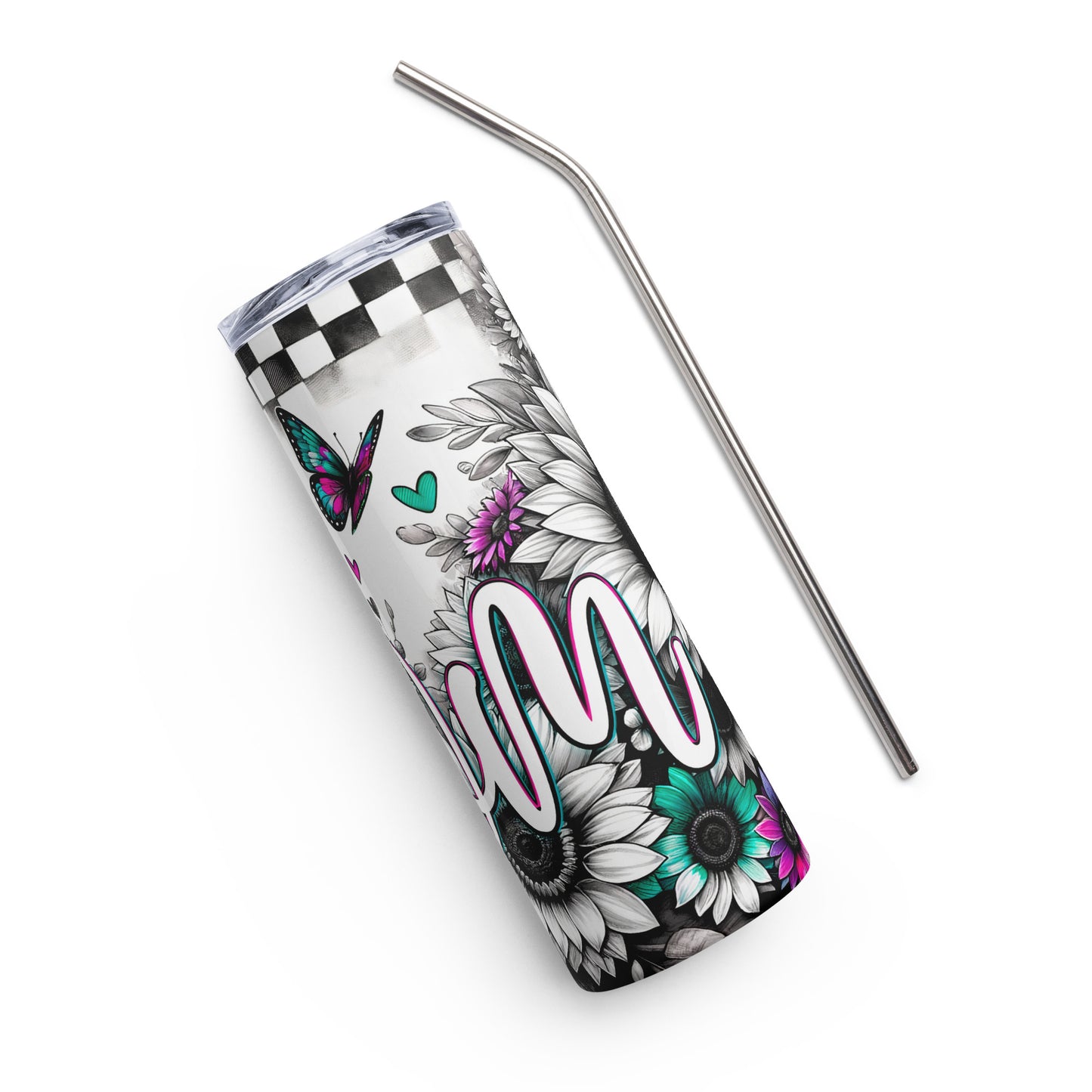 Stainless Steel Tumbler - Mom #12