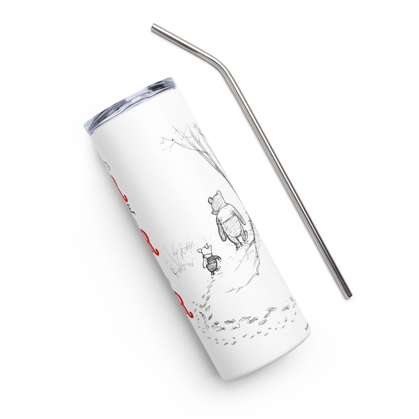 Stainless Steel Tumbler - Pooh #1