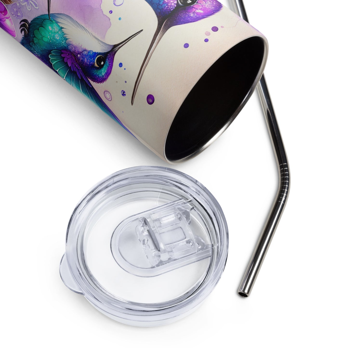 Stainless Steel Tumbler - Hummingbird