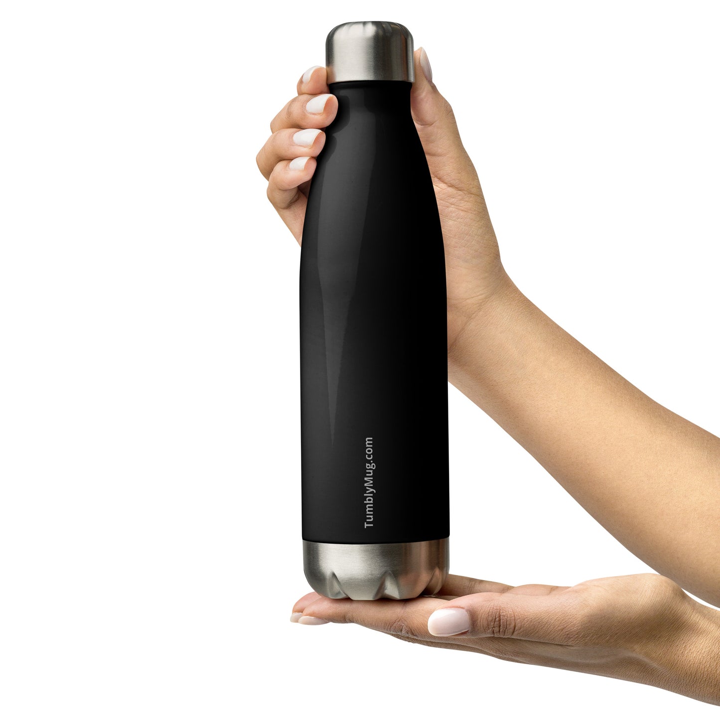 Stainless Steel Water Bottle - Sip and Smile