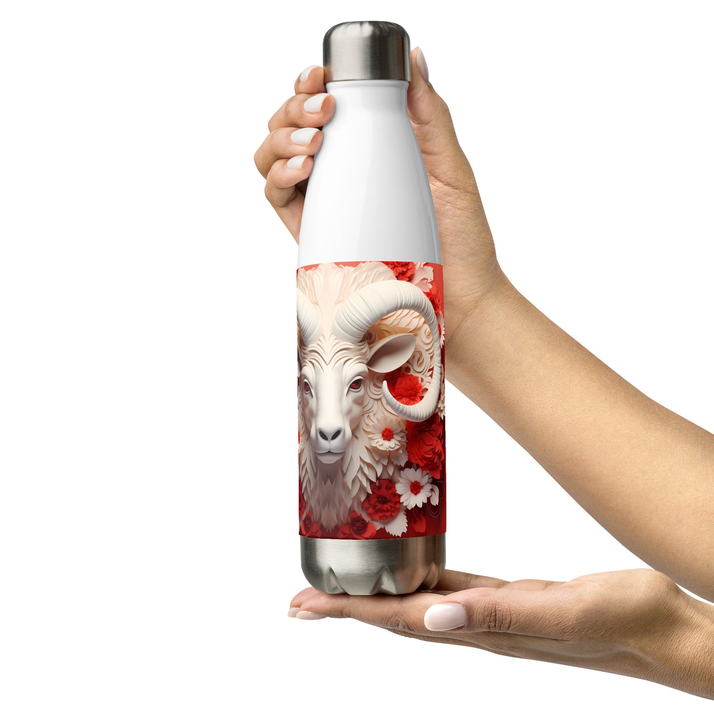 Stainless steel water bottle - Aries #1