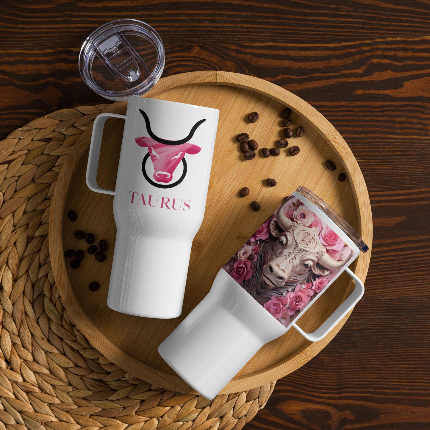 Travel mug with a handle - Taurus #1