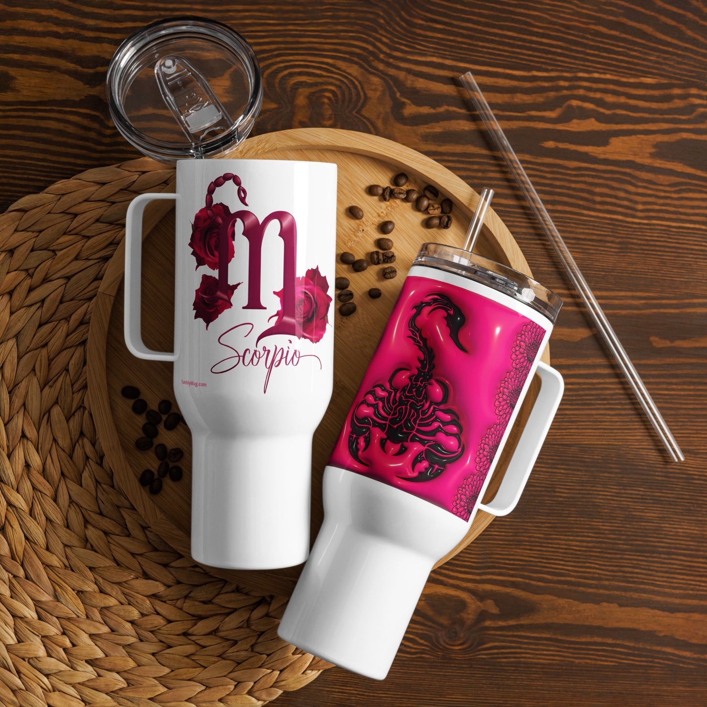 Travel mug with a handle - Scorpio #1