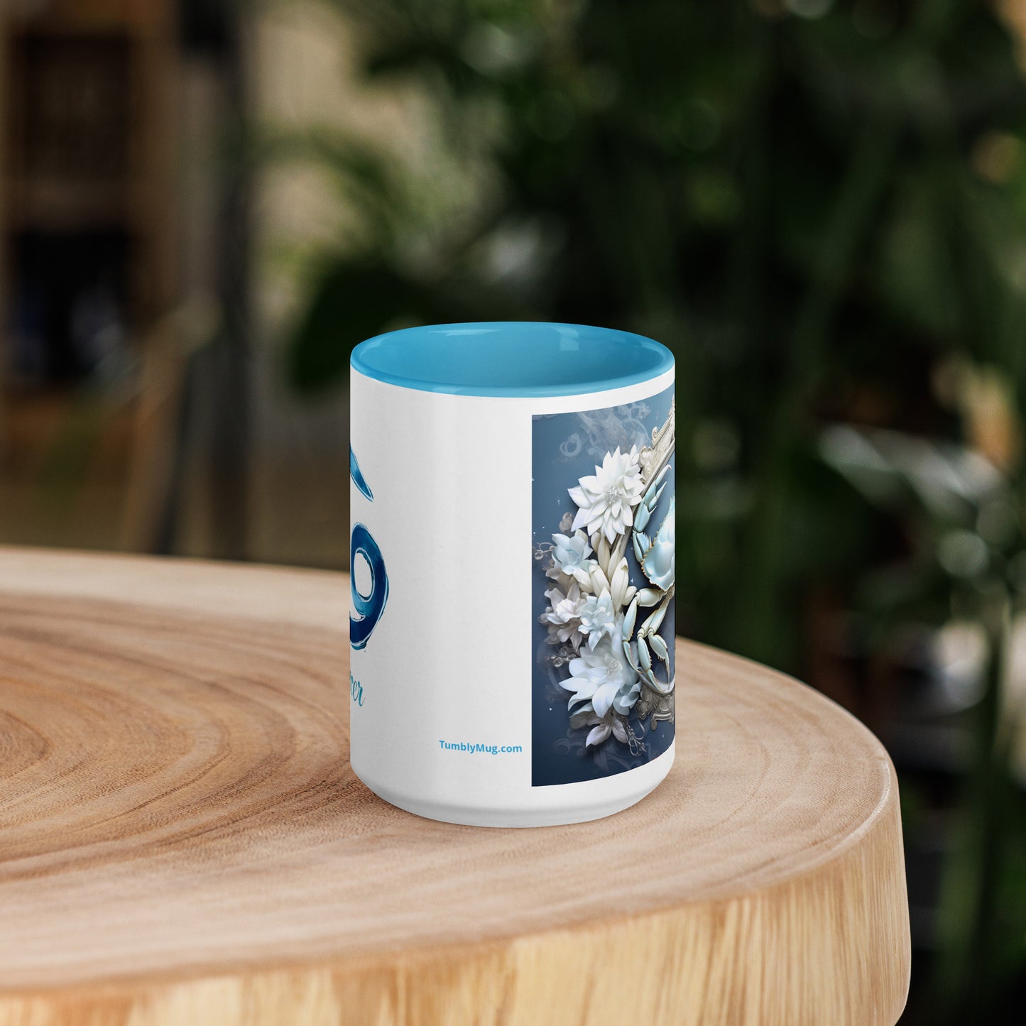 Mug with Color Inside - Cancer #1