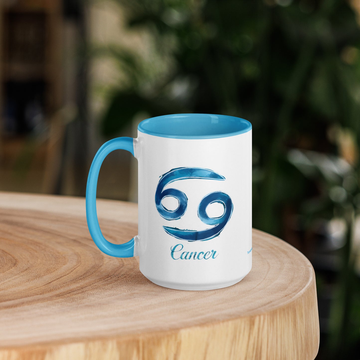 Mug with Color Inside - Cancer #1