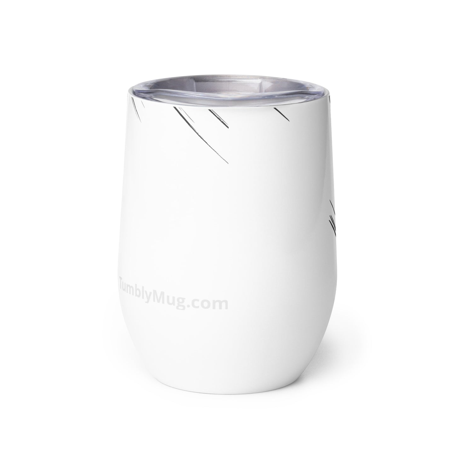 Stainless Steel Wine Tumbler - Gun Girl