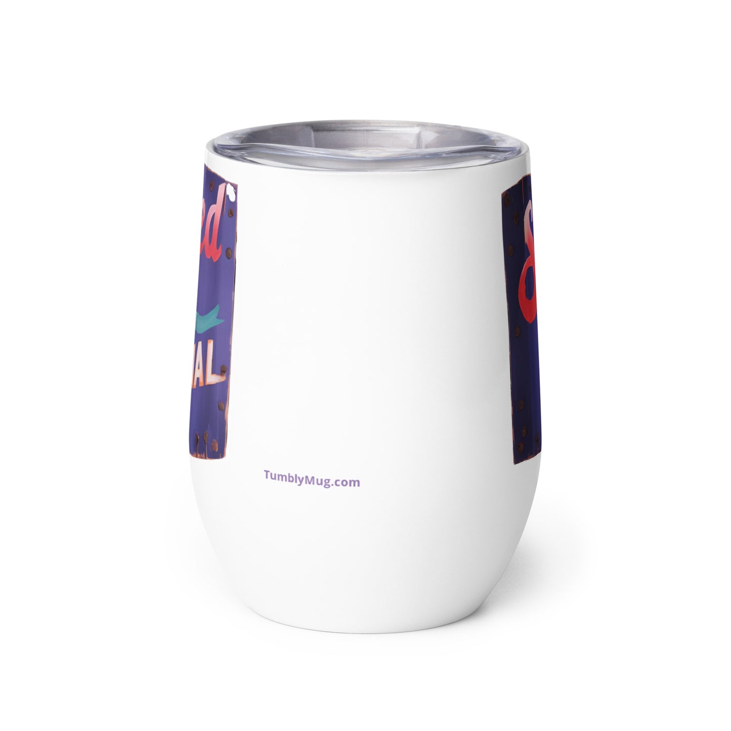 Stainless Steel Wine Tumbler - Shirts & Shoes