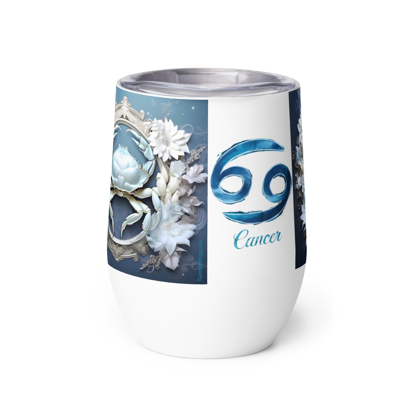 Stainless Steel Wine Tumbler - Cancer #1