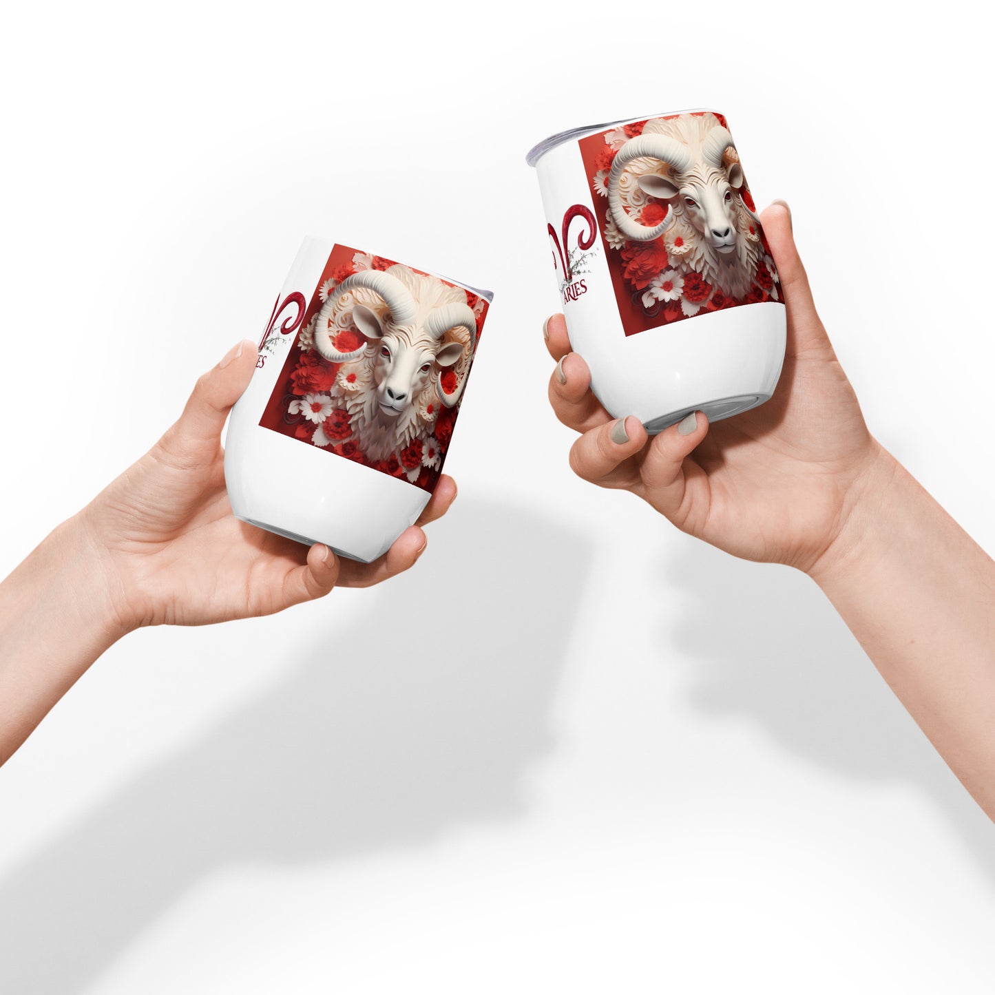 Stainless Steel Wine Tumbler - Aries #1