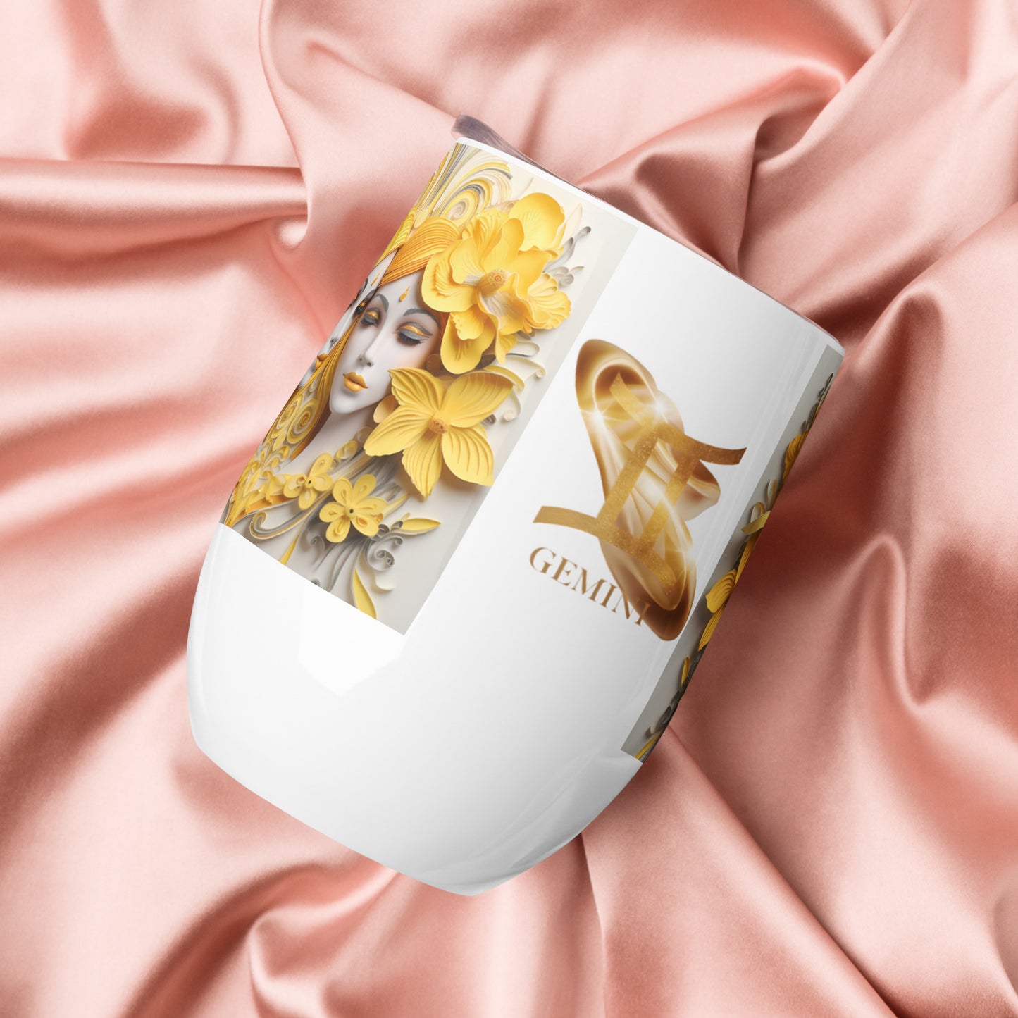 Stainless Steel Wine Tumbler - Gemini #1
