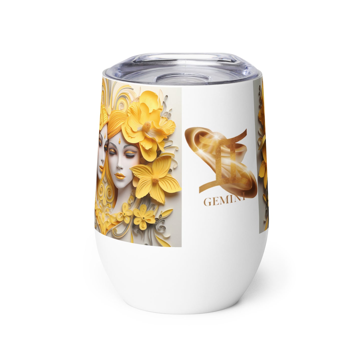 Stainless Steel Wine Tumbler - Gemini #1