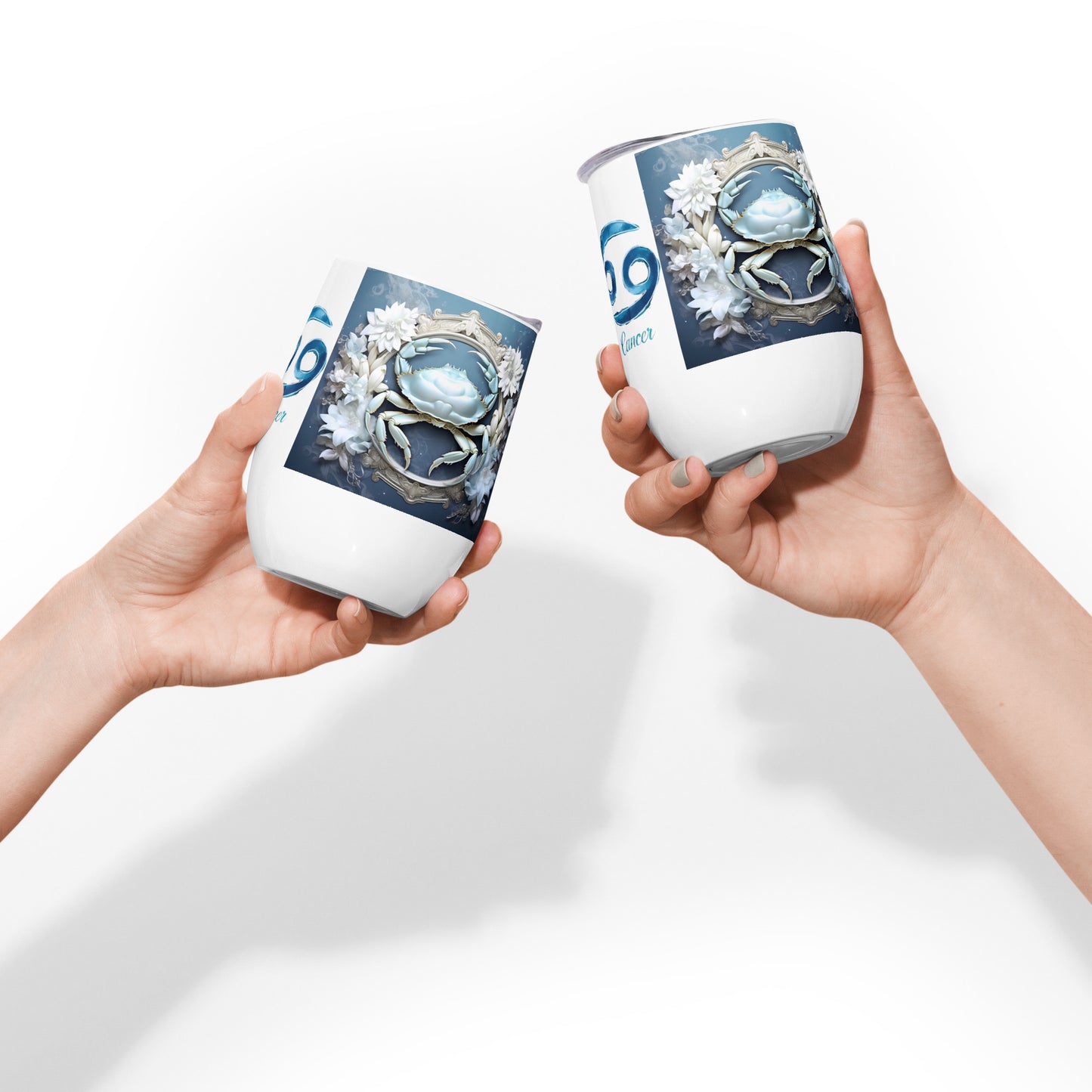 Stainless Steel Wine Tumbler - Cancer #1