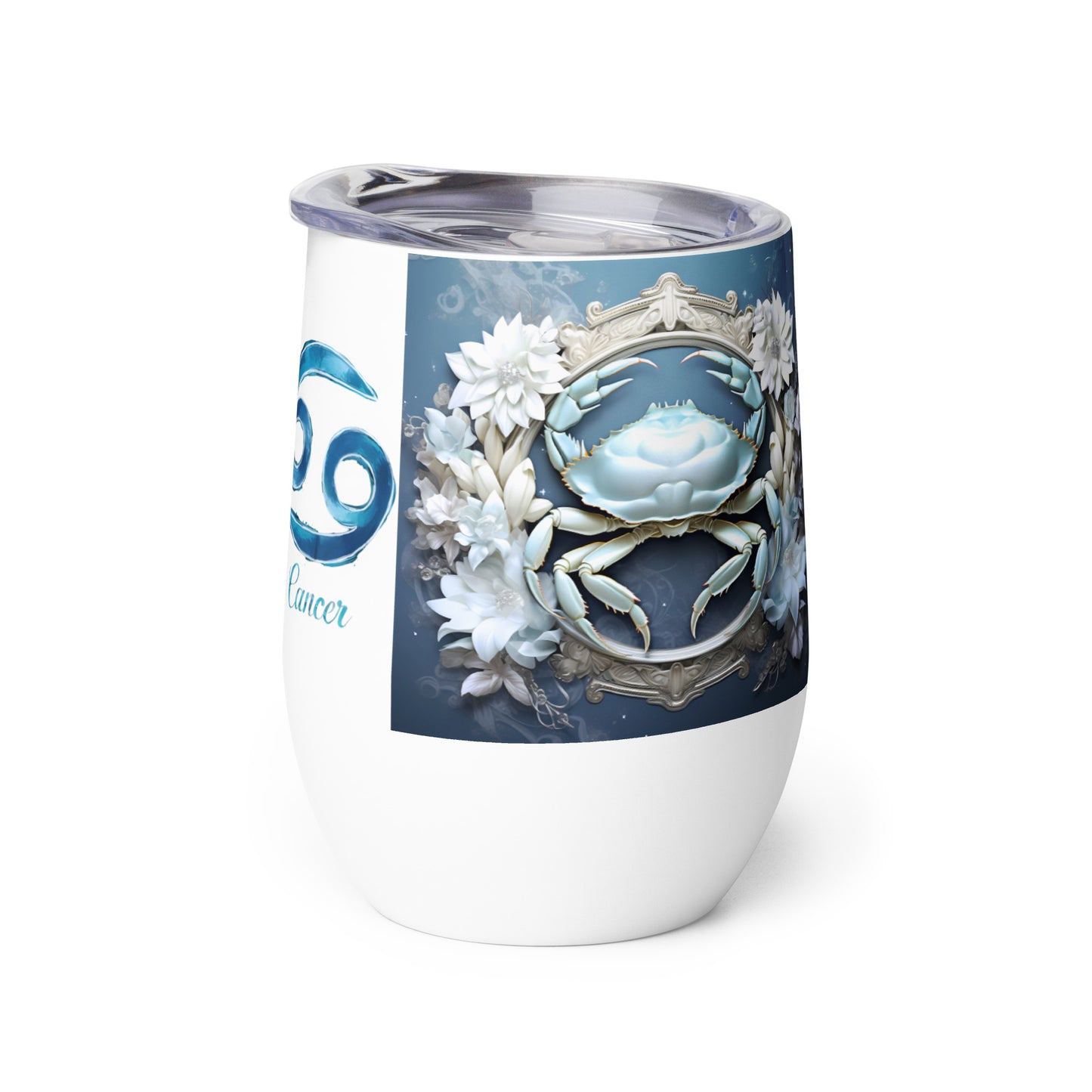 Stainless Steel Wine Tumbler - Cancer #1