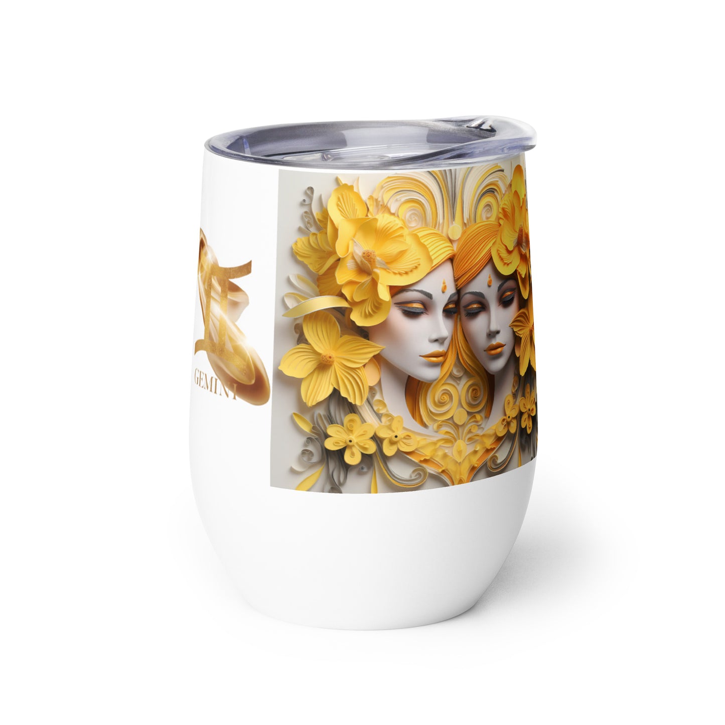 Stainless Steel Wine Tumbler - Gemini #1